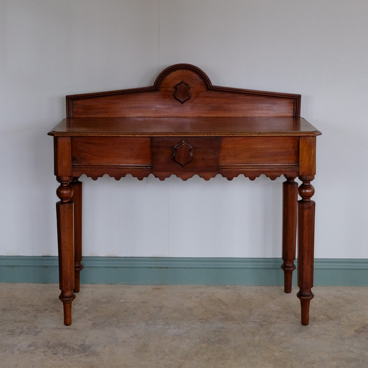 VICTORIAN MAHOGANY HALL TABLE