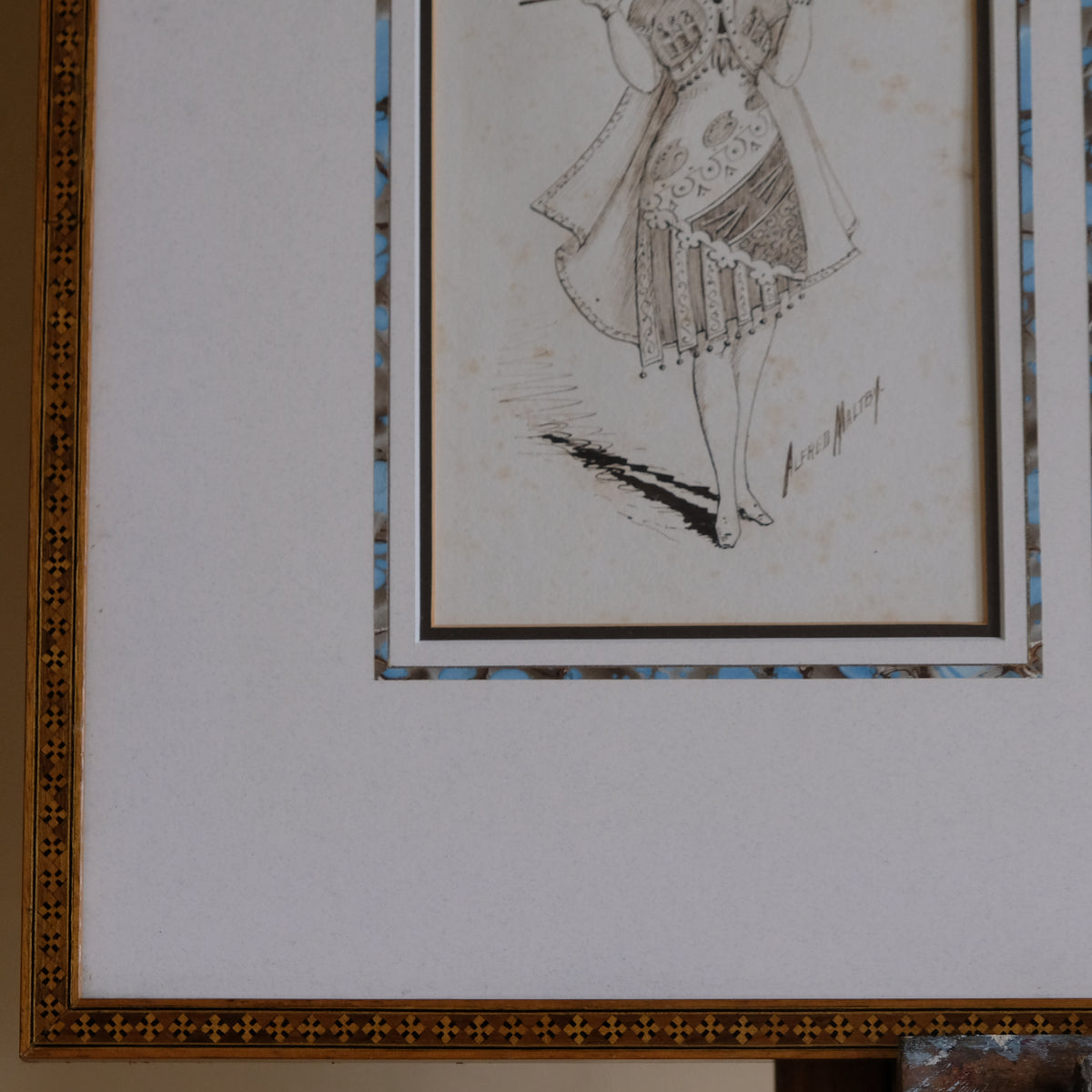 TWO COSTUME DESIGNS BY ALFRED MALTBY