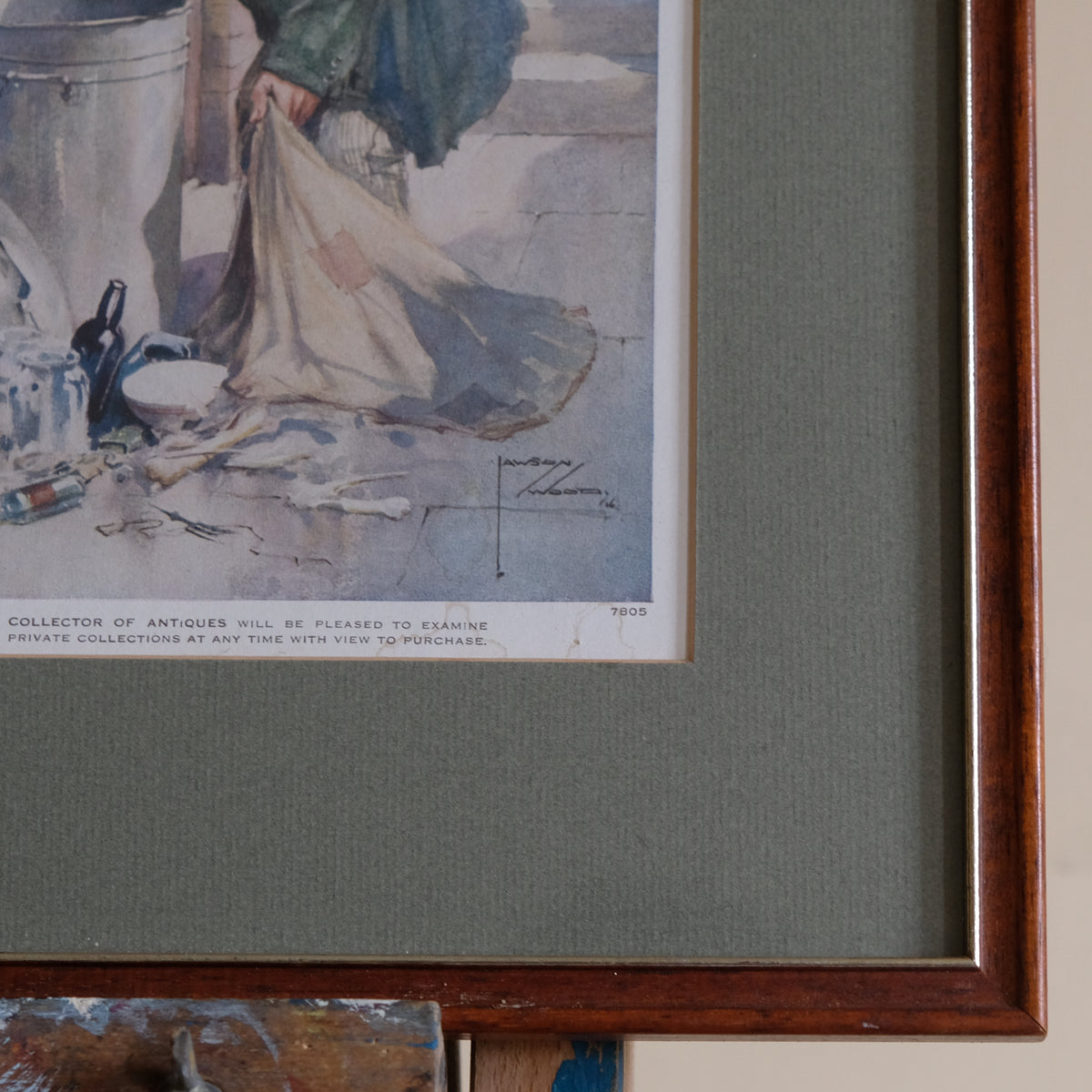 COLLECTOR OF ANTIQUES, AFTER LAWSON WOOD