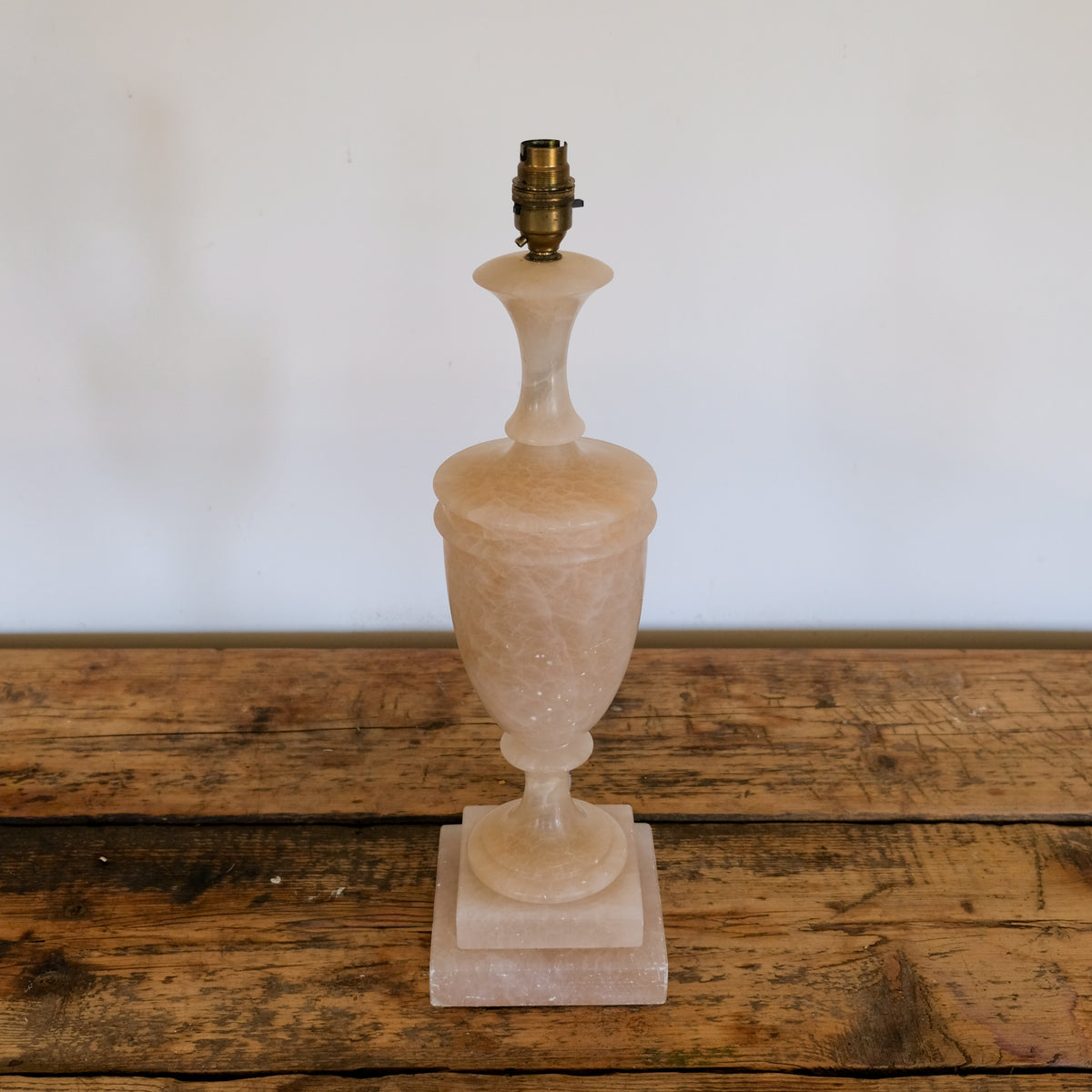 Stone Urn Shaped Table Lamp