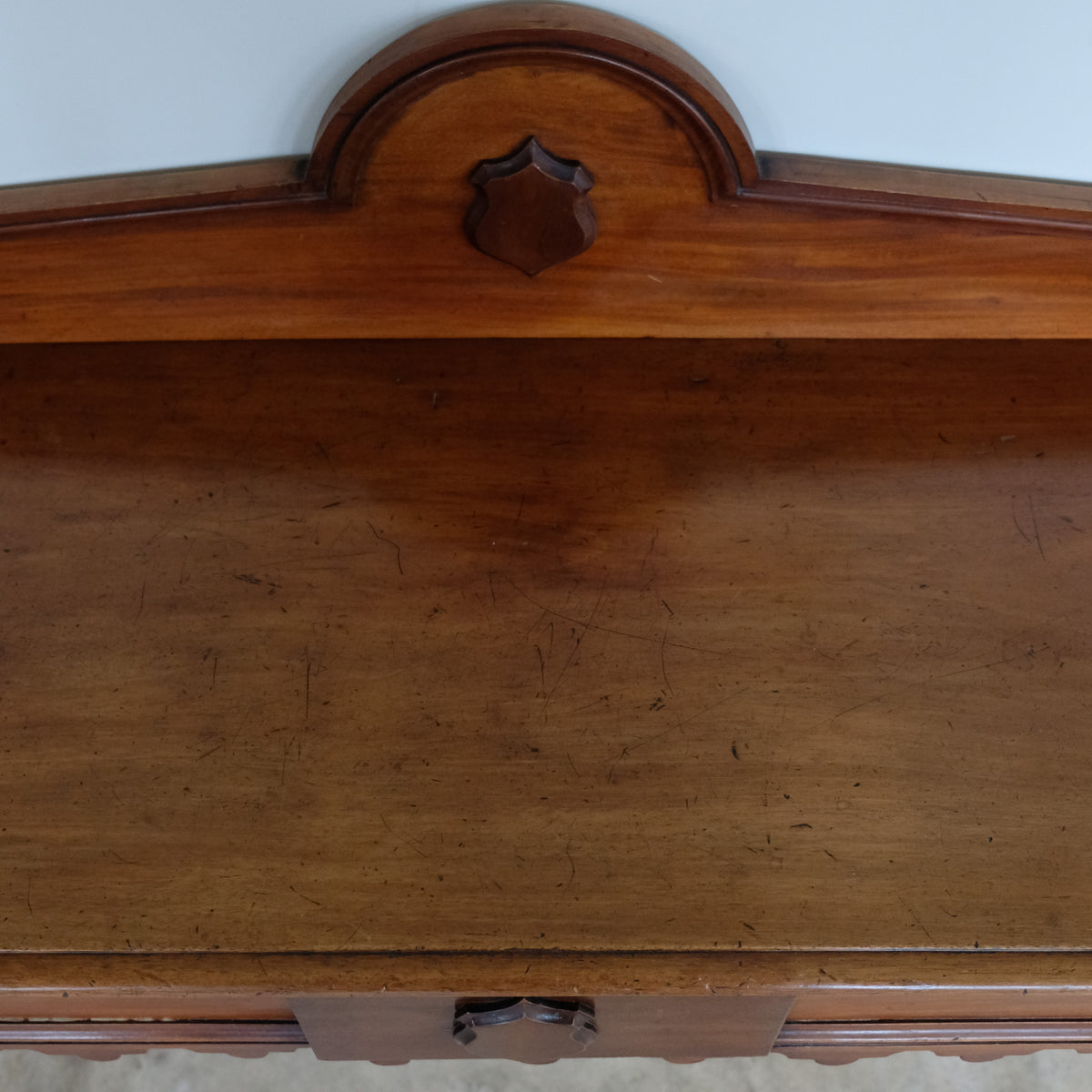 VICTORIAN MAHOGANY HALL TABLE