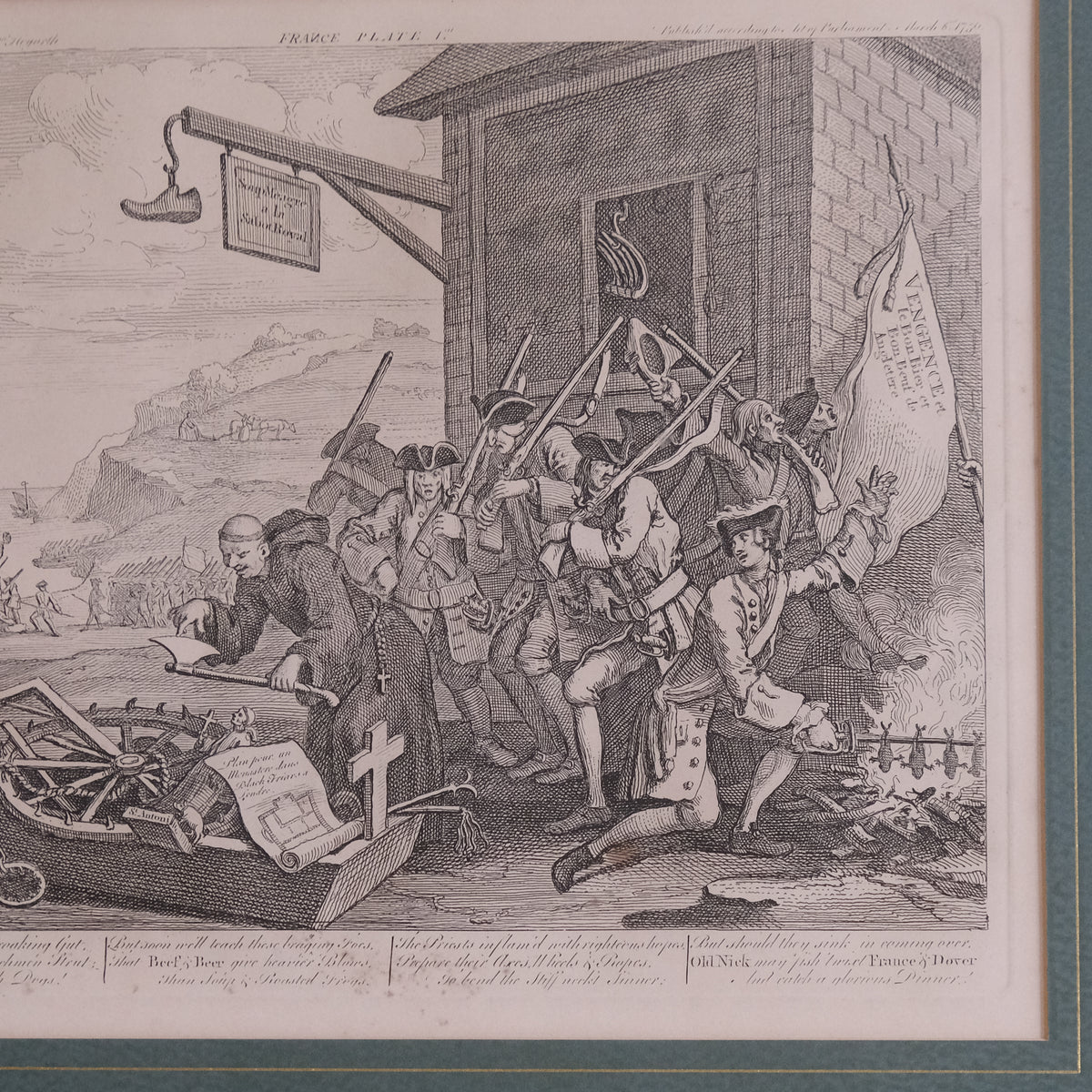 FRANCE BY WILLIAM HOGARTH (1697-1764)