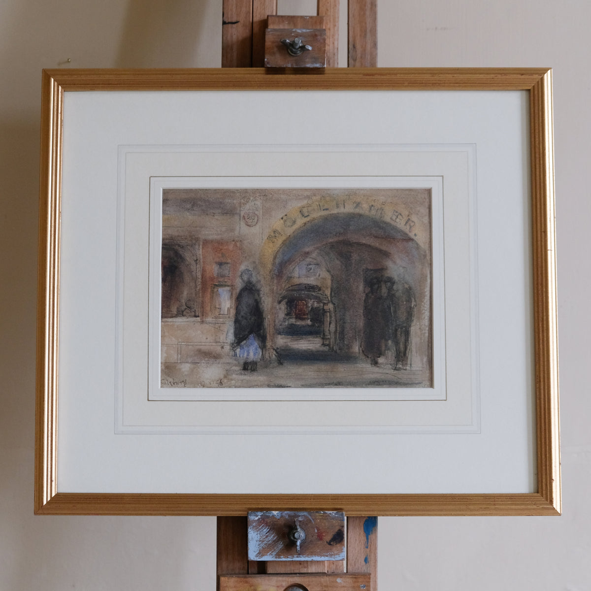 City scene of Salzburg by Henry Boddington